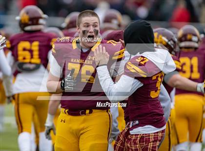 Thumbnail 2 in Lincoln-Way East vs. Loyola Academy (IHSA 8A Semifinal) photogallery.