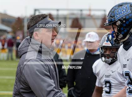 Thumbnail 1 in Lincoln-Way East vs. Loyola Academy (IHSA 8A Semifinal) photogallery.