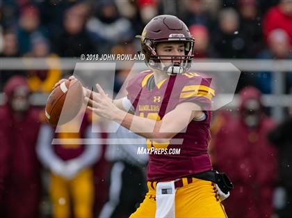 Thumbnail 3 in Lincoln-Way East vs. Loyola Academy (IHSA 8A Semifinal) photogallery.