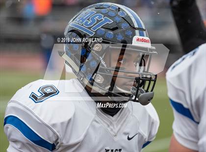 Thumbnail 2 in Lincoln-Way East vs. Loyola Academy (IHSA 8A Semifinal) photogallery.