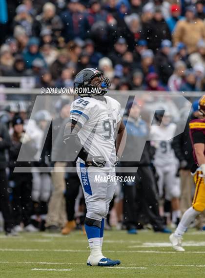 Thumbnail 3 in Lincoln-Way East vs. Loyola Academy (IHSA 8A Semifinal) photogallery.