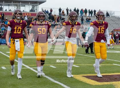 Thumbnail 3 in Lincoln-Way East vs. Loyola Academy (IHSA 8A Semifinal) photogallery.