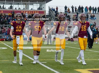 Thumbnail 2 in Lincoln-Way East vs. Loyola Academy (IHSA 8A Semifinal) photogallery.