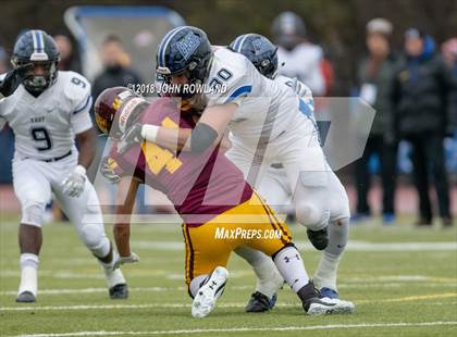 Thumbnail 1 in Lincoln-Way East vs. Loyola Academy (IHSA 8A Semifinal) photogallery.