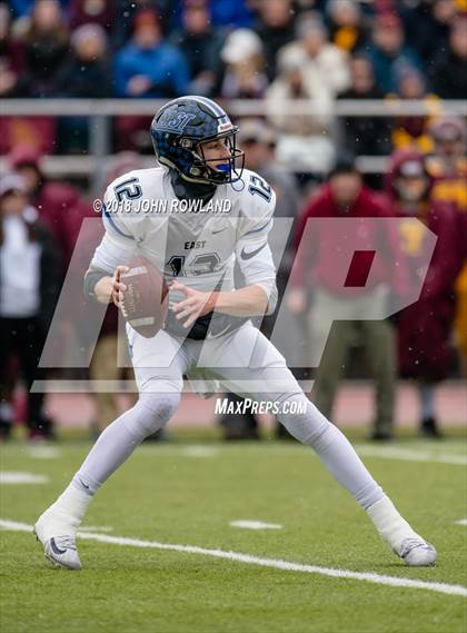 Thumbnail 2 in Lincoln-Way East vs. Loyola Academy (IHSA 8A Semifinal) photogallery.