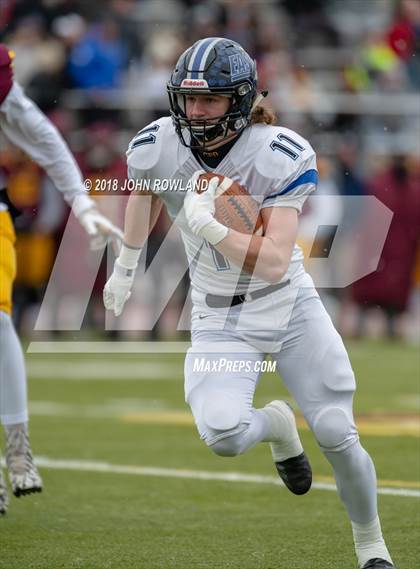 Thumbnail 1 in Lincoln-Way East vs. Loyola Academy (IHSA 8A Semifinal) photogallery.