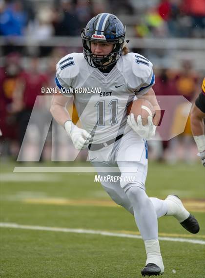 Thumbnail 3 in Lincoln-Way East vs. Loyola Academy (IHSA 8A Semifinal) photogallery.