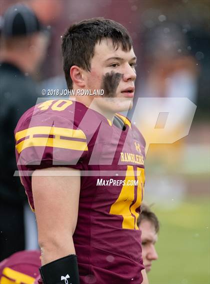 Thumbnail 1 in Lincoln-Way East vs. Loyola Academy (IHSA 8A Semifinal) photogallery.