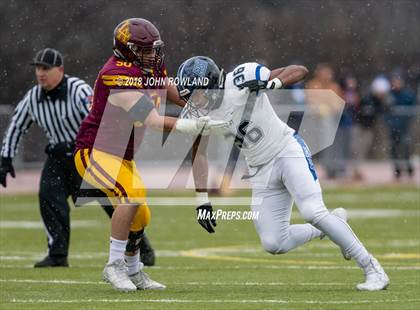Thumbnail 1 in Lincoln-Way East vs. Loyola Academy (IHSA 8A Semifinal) photogallery.
