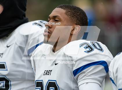 Thumbnail 3 in Lincoln-Way East vs. Loyola Academy (IHSA 8A Semifinal) photogallery.