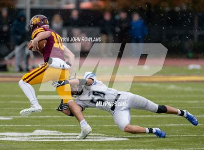 Thumbnail 1 in Lincoln-Way East vs. Loyola Academy (IHSA 8A Semifinal) photogallery.