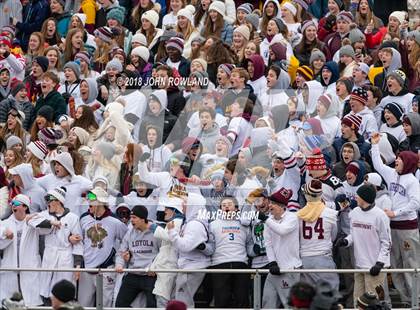 Thumbnail 1 in Lincoln-Way East vs. Loyola Academy (IHSA 8A Semifinal) photogallery.