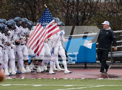 Thumbnail 1 in Lincoln-Way East vs. Loyola Academy (IHSA 8A Semifinal) photogallery.