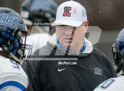 Thumbnail 2 in Lincoln-Way East vs. Loyola Academy (IHSA 8A Semifinal) photogallery.