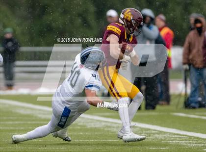 Thumbnail 2 in Lincoln-Way East vs. Loyola Academy (IHSA 8A Semifinal) photogallery.
