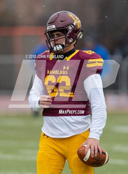 Thumbnail 3 in Lincoln-Way East vs. Loyola Academy (IHSA 8A Semifinal) photogallery.