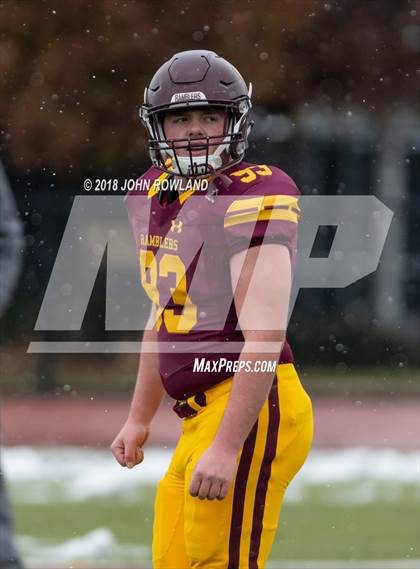 Thumbnail 2 in Lincoln-Way East vs. Loyola Academy (IHSA 8A Semifinal) photogallery.