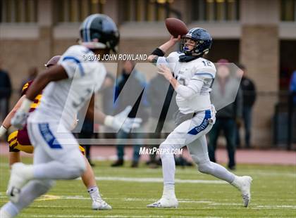 Thumbnail 3 in Lincoln-Way East vs. Loyola Academy (IHSA 8A Semifinal) photogallery.