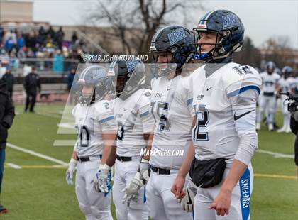 Thumbnail 3 in Lincoln-Way East vs. Loyola Academy (IHSA 8A Semifinal) photogallery.