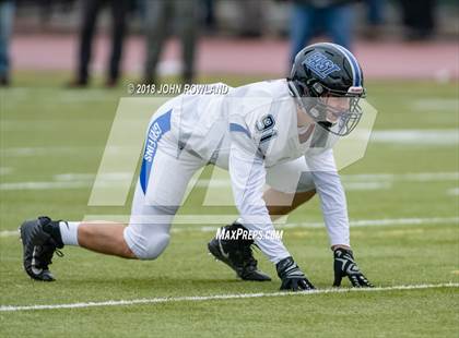 Thumbnail 3 in Lincoln-Way East vs. Loyola Academy (IHSA 8A Semifinal) photogallery.