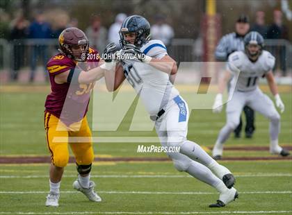 Thumbnail 1 in Lincoln-Way East vs. Loyola Academy (IHSA 8A Semifinal) photogallery.