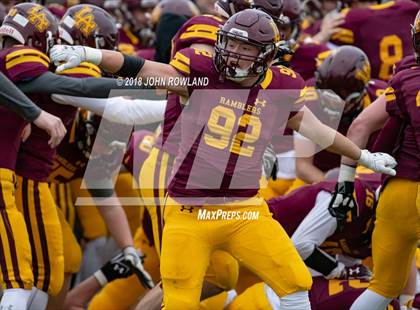 Thumbnail 3 in Lincoln-Way East vs. Loyola Academy (IHSA 8A Semifinal) photogallery.