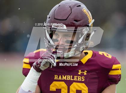 Thumbnail 2 in Lincoln-Way East vs. Loyola Academy (IHSA 8A Semifinal) photogallery.