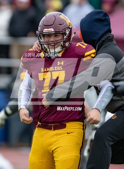 Thumbnail 3 in Lincoln-Way East vs. Loyola Academy (IHSA 8A Semifinal) photogallery.