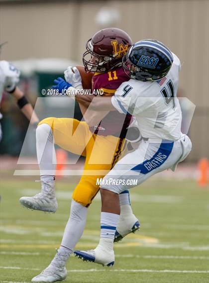 Thumbnail 2 in Lincoln-Way East vs. Loyola Academy (IHSA 8A Semifinal) photogallery.