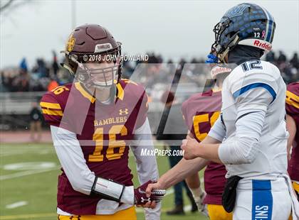 Thumbnail 1 in Lincoln-Way East vs. Loyola Academy (IHSA 8A Semifinal) photogallery.