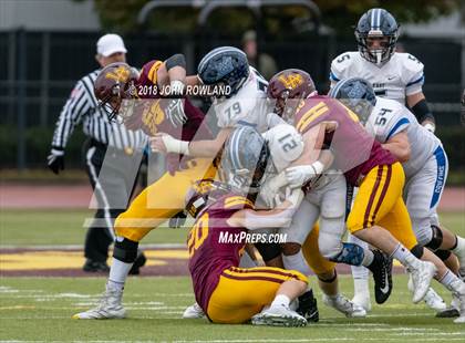 Thumbnail 3 in Lincoln-Way East vs. Loyola Academy (IHSA 8A Semifinal) photogallery.