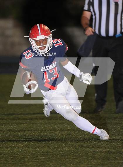 Thumbnail 1 in La Salle vs. Silverado (CIF -SS D9 QTR Final) photogallery.
