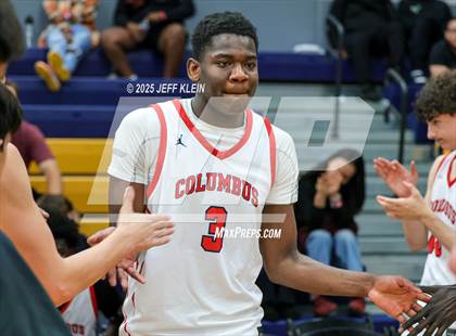 Thumbnail 3 in Columbus vs Dynamic Prep (Made Hoops - Miami Tip-Off) photogallery.