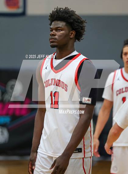 Thumbnail 1 in Columbus vs Dynamic Prep (Made Hoops - Miami Tip-Off) photogallery.