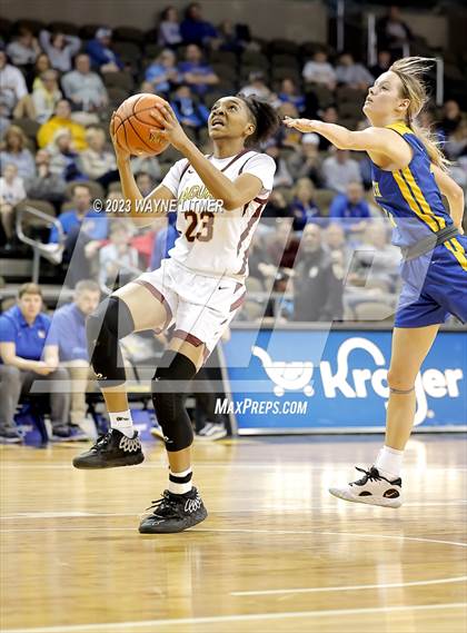 Thumbnail 2 in Newport Central Catholic vs Cooper (2023 9th Region Girls Basketball Tournament) photogallery.