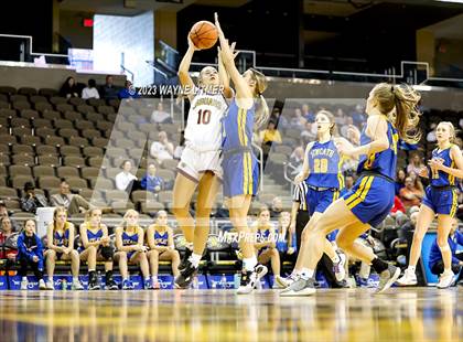 Thumbnail 3 in Newport Central Catholic vs Cooper (2023 9th Region Girls Basketball Tournament) photogallery.