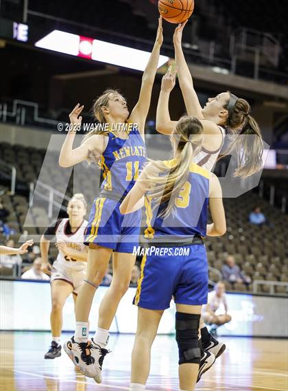 Thumbnail 2 in Newport Central Catholic vs Cooper (2023 9th Region Girls Basketball Tournament) photogallery.