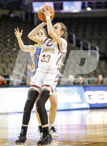 Thumbnail 3 in Newport Central Catholic vs Cooper (2023 9th Region Girls Basketball Tournament) photogallery.