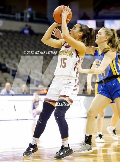 Thumbnail 2 in Newport Central Catholic vs Cooper (2023 9th Region Girls Basketball Tournament) photogallery.