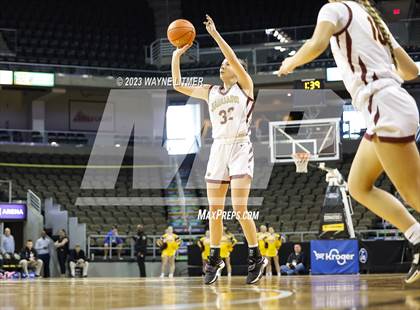 Thumbnail 2 in Newport Central Catholic vs Cooper (2023 9th Region Girls Basketball Tournament) photogallery.