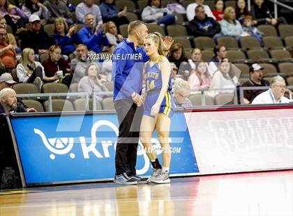 Thumbnail 3 in Newport Central Catholic vs Cooper (2023 9th Region Girls Basketball Tournament) photogallery.