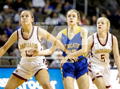 Thumbnail 3 in Newport Central Catholic vs Cooper (2023 9th Region Girls Basketball Tournament) photogallery.