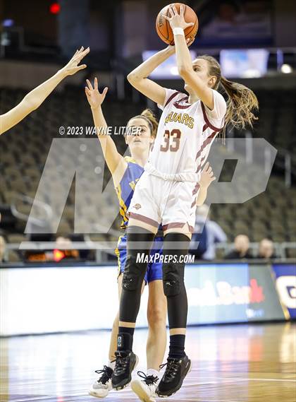Thumbnail 1 in Newport Central Catholic vs Cooper (2023 9th Region Girls Basketball Tournament) photogallery.