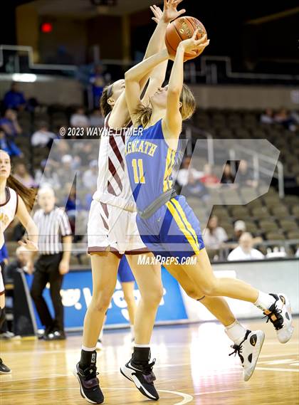 Thumbnail 1 in Newport Central Catholic vs Cooper (2023 9th Region Girls Basketball Tournament) photogallery.