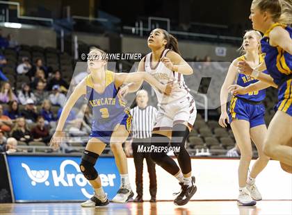 Thumbnail 2 in Newport Central Catholic vs Cooper (2023 9th Region Girls Basketball Tournament) photogallery.