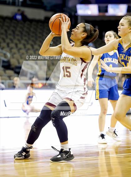 Thumbnail 1 in Newport Central Catholic vs Cooper (2023 9th Region Girls Basketball Tournament) photogallery.