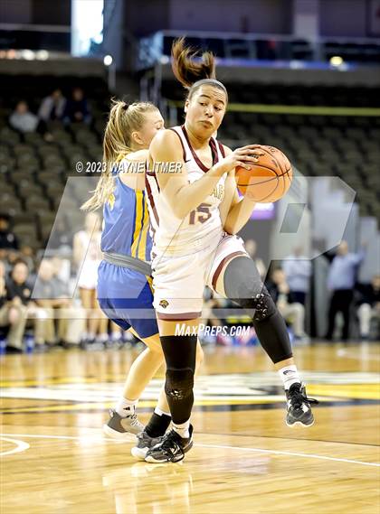 Thumbnail 2 in Newport Central Catholic vs Cooper (2023 9th Region Girls Basketball Tournament) photogallery.