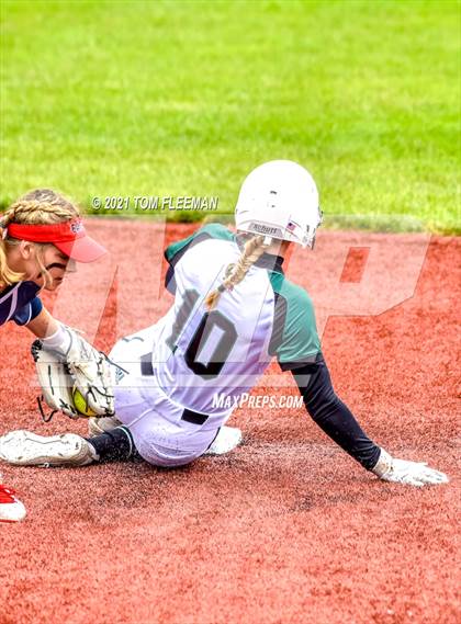 Thumbnail 1 in Lawrence Free State vs Olathe North (KSHSAA Quartert Final - Game 2) photogallery.