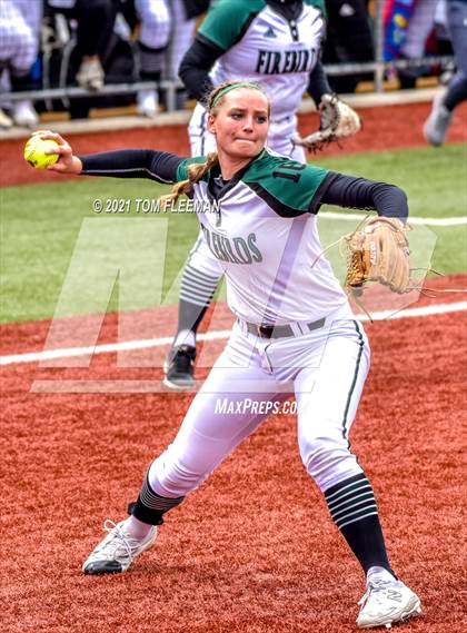 Thumbnail 2 in Lawrence Free State vs Olathe North (KSHSAA Quartert Final - Game 2) photogallery.