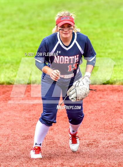 Thumbnail 1 in Lawrence Free State vs Olathe North (KSHSAA Quartert Final - Game 2) photogallery.